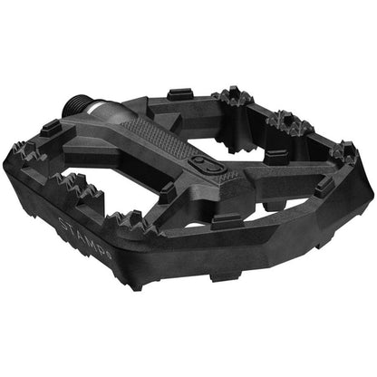 Crankbrothers Stamp 0 Pedals - Platform, Composite, 9/16", Black, Small [MPN: 17051]_1926237