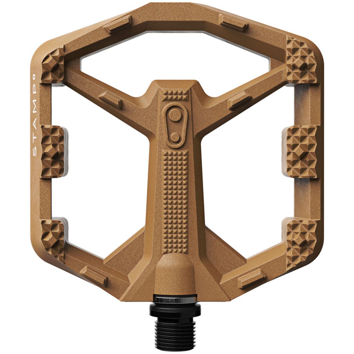 Crankbrothers Stamp 0 Pedals - Platform, Composite, 9/16", Brown, Small [MPN: 17055]_1926224