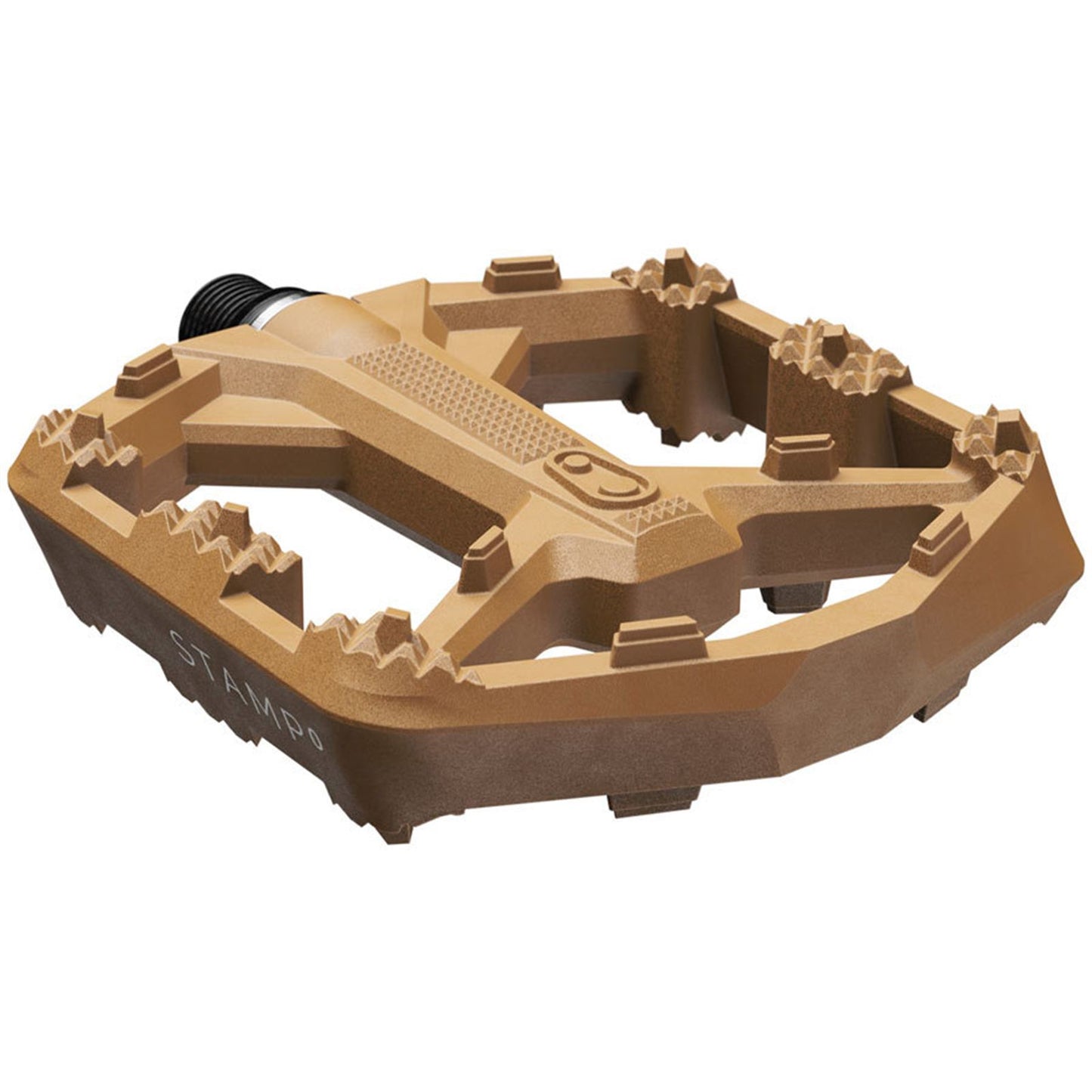 Crankbrothers Stamp 0 Pedals - Platform, Composite, 9/16", Brown, Small [MPN: 17055]_1926225