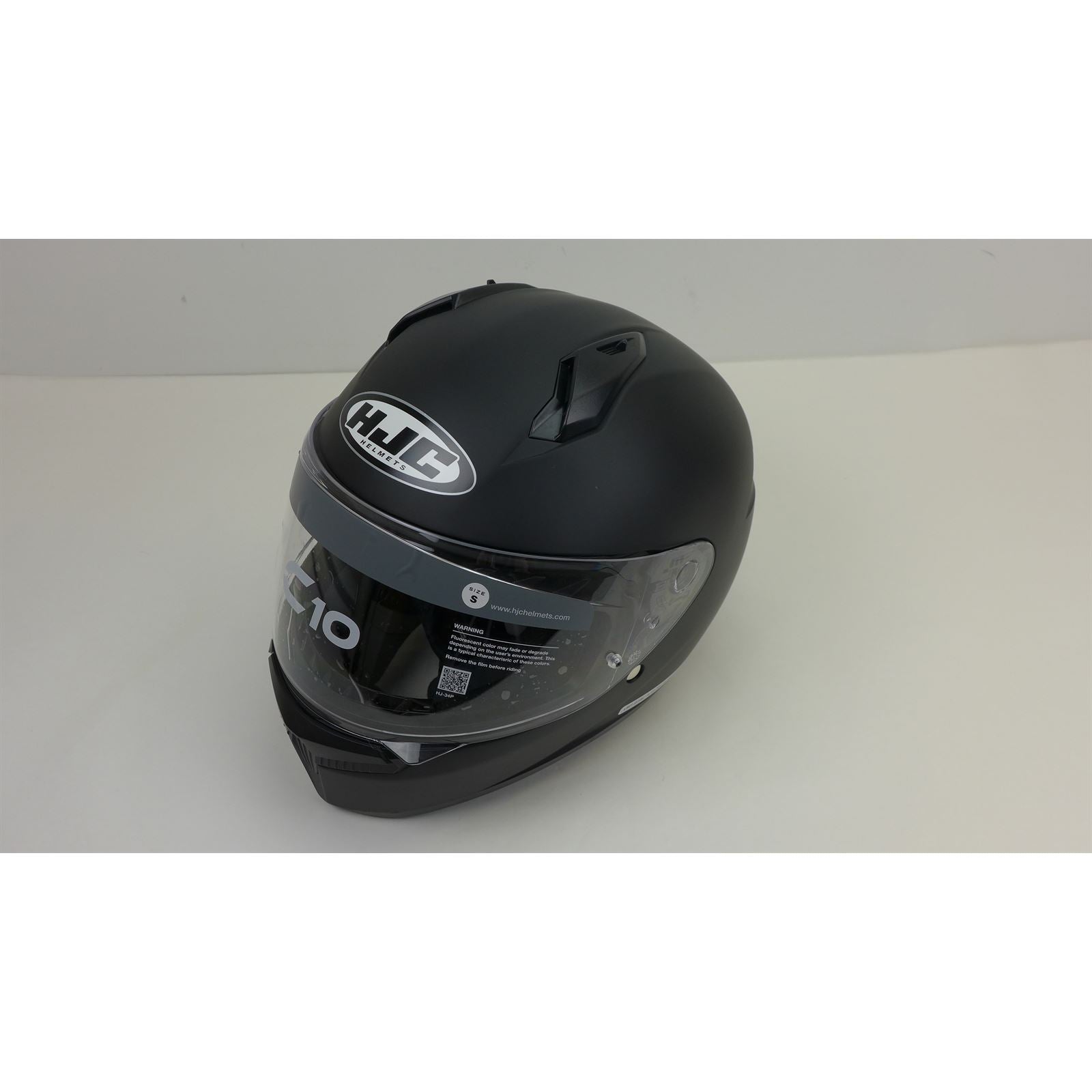 HJC C10 Helmet - Semi-Flat Black - Small OPEN BOX [MPN: 0825-0135-04]_1826685