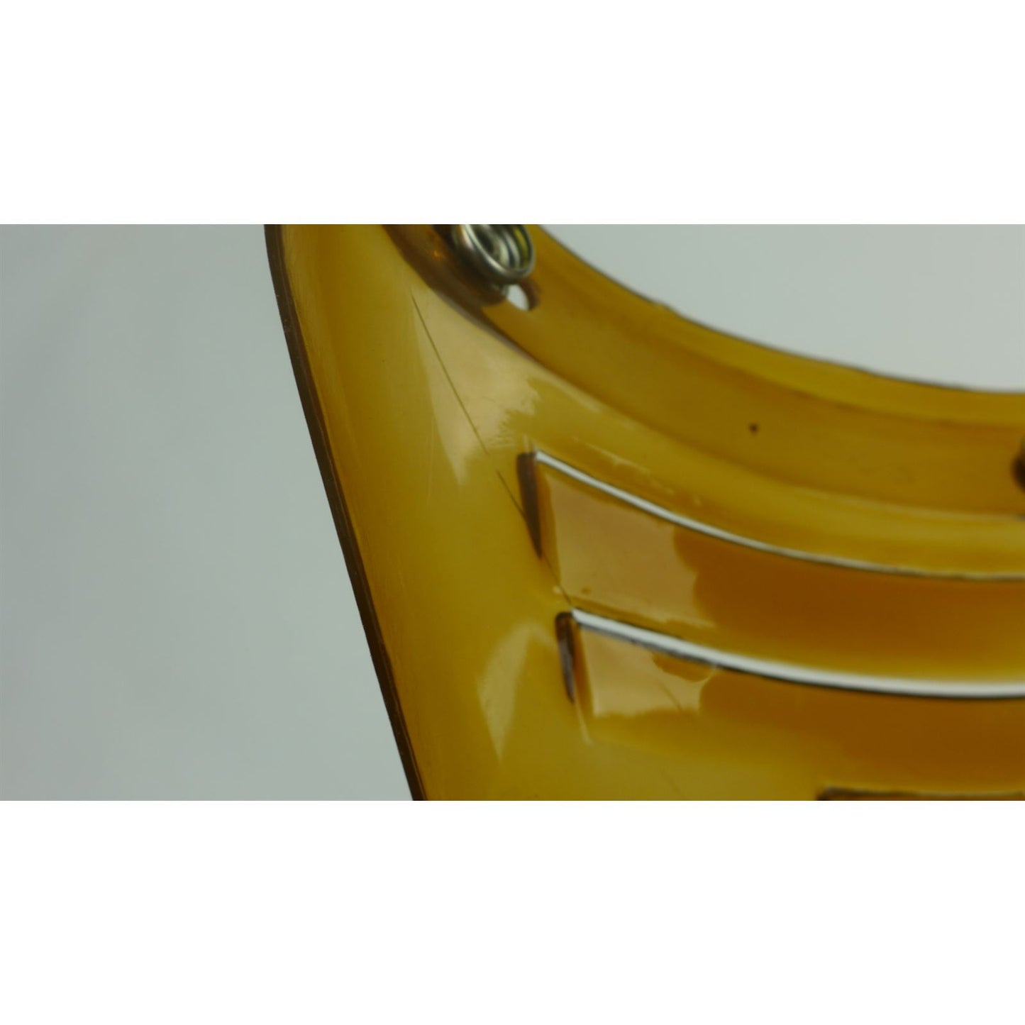 AFX Vintage 3-Snap Visor - 3-Vents - Amber OPEN BOX [MPN: 0132-1022]_1826753