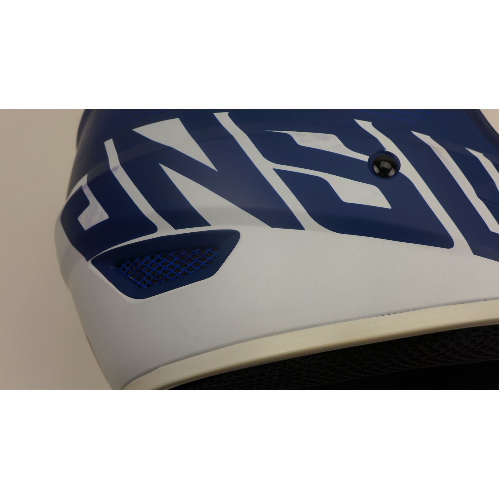 Answer Youth A23 AR1 V2 Bold Helmet Blue/White, Youth Large OPEN BOX BLEM [MPN: 447753]_1826730