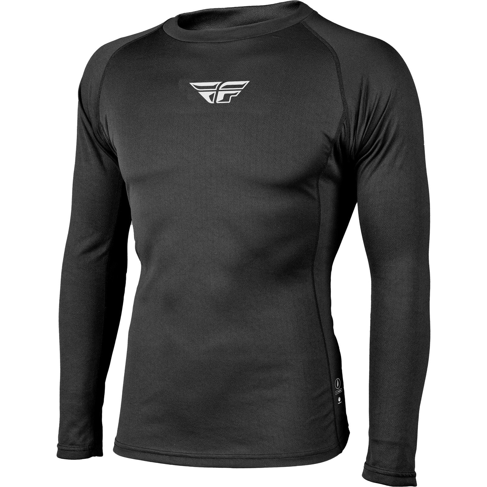 Fly Racing Heavyweight Baselayer Top - Black_2083190