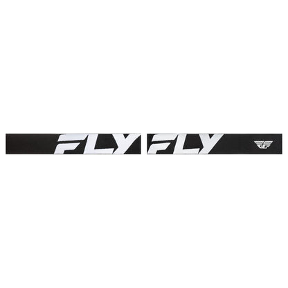 Fly Racing Zone Snow Goggles - Black/White with Red Mirror/Amber Lens [MPN: 37-50284]_1827220