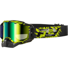 Fly Racing Zone Snow Goggles - Green/Black with Green Mirror/Yellow Lens [MPN: 37-50386]_1827799