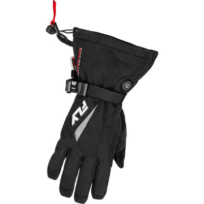 Fly Racing Ignitor Heated Gauntlet Gloves - Black_1827340