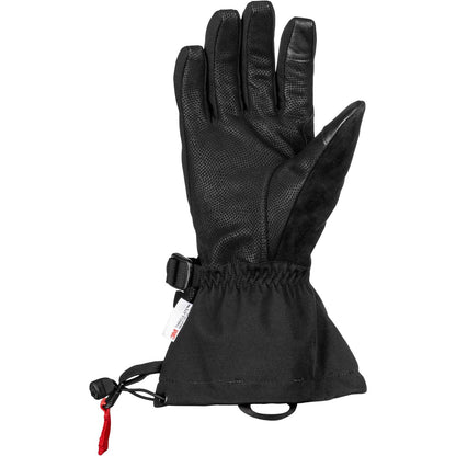 Fly Racing Title Heated Gauntlet Gloves - Grey/Black/Red_1827037