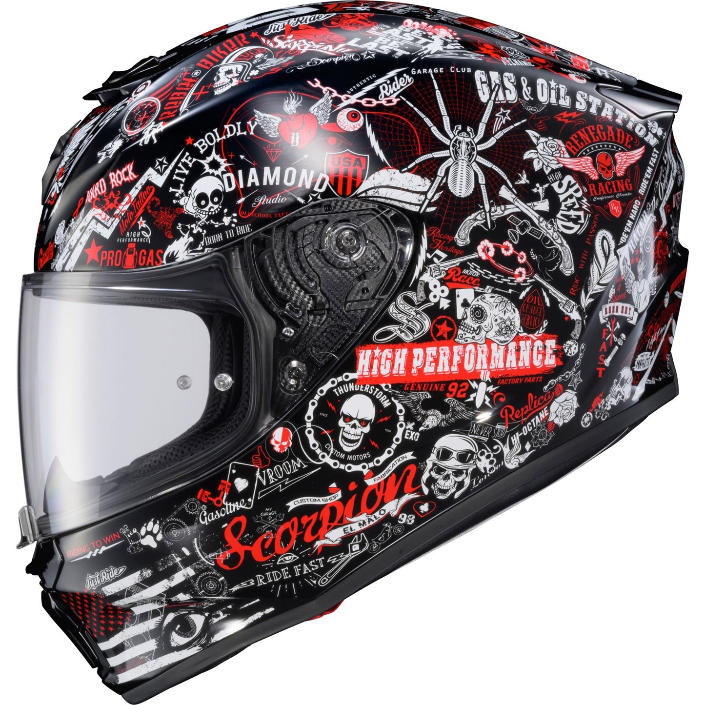 ScorpionEXO EXO-R330 Full Face Helmet - Shake 2_1827533