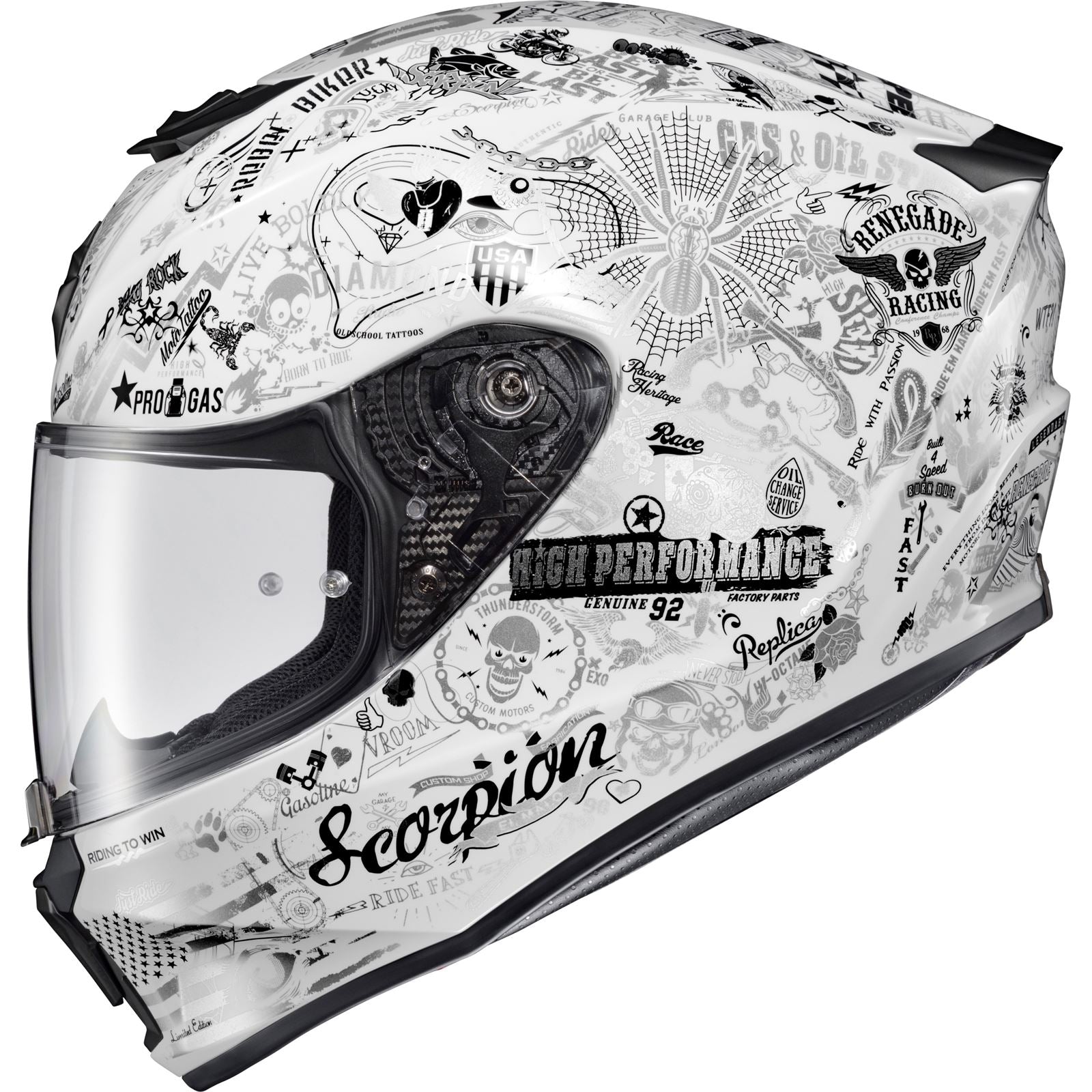 ScorpionEXO EXO-R330 Full Face Helmet - Shake 2_1827360