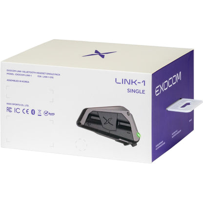 EXOCOM Link-1 Bluetooth Communicator - Single Pack [MPN: EC-LINK1-S]_1827222