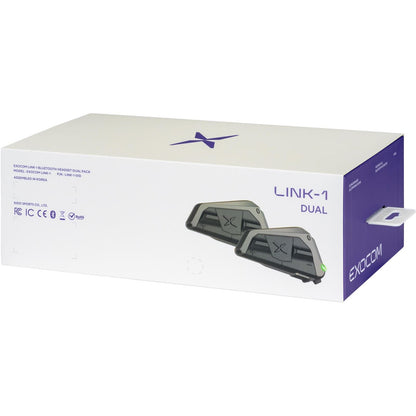 EXOCOM Link-1 Bluetooth Communicator - Dual Pack [MPN: EC-LINK1-D]_1827496