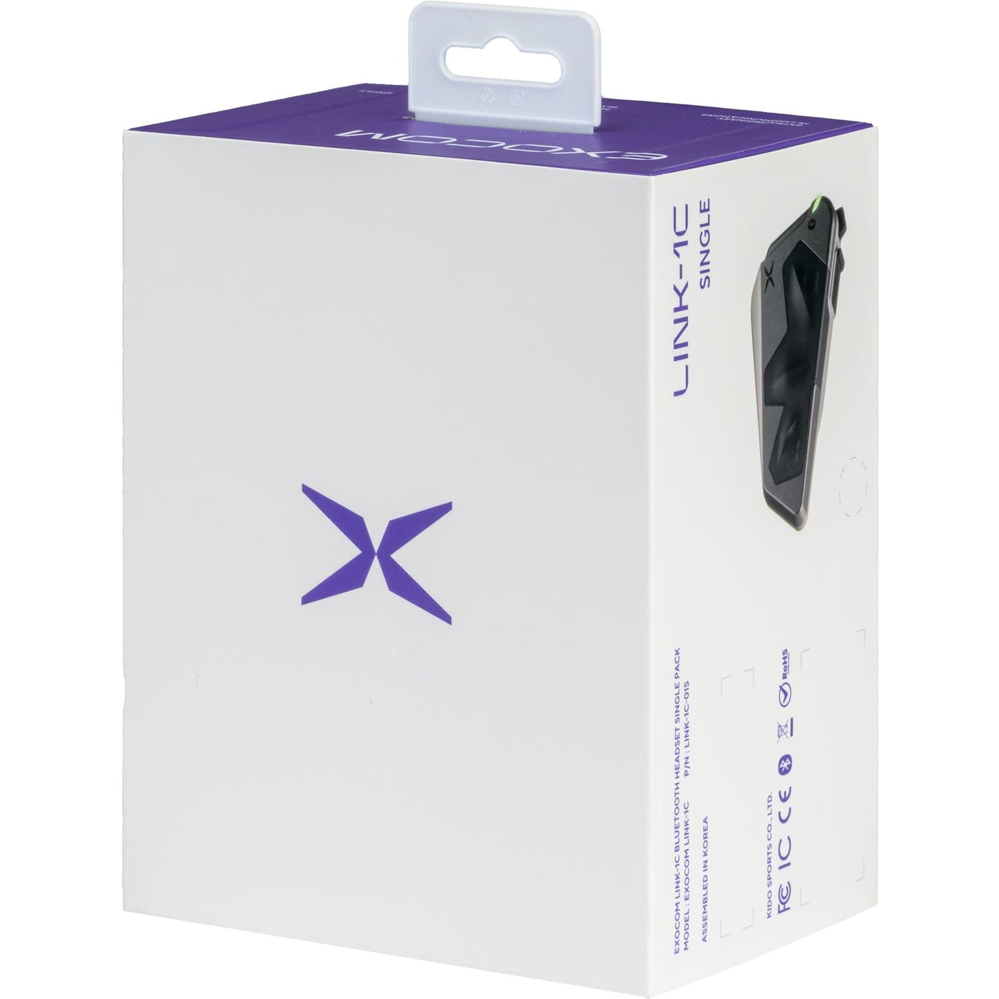 EXOCOM Link-1C Bluetooth Communicator - Single Pack [MPN: EC-LINK1C-S]_1827939