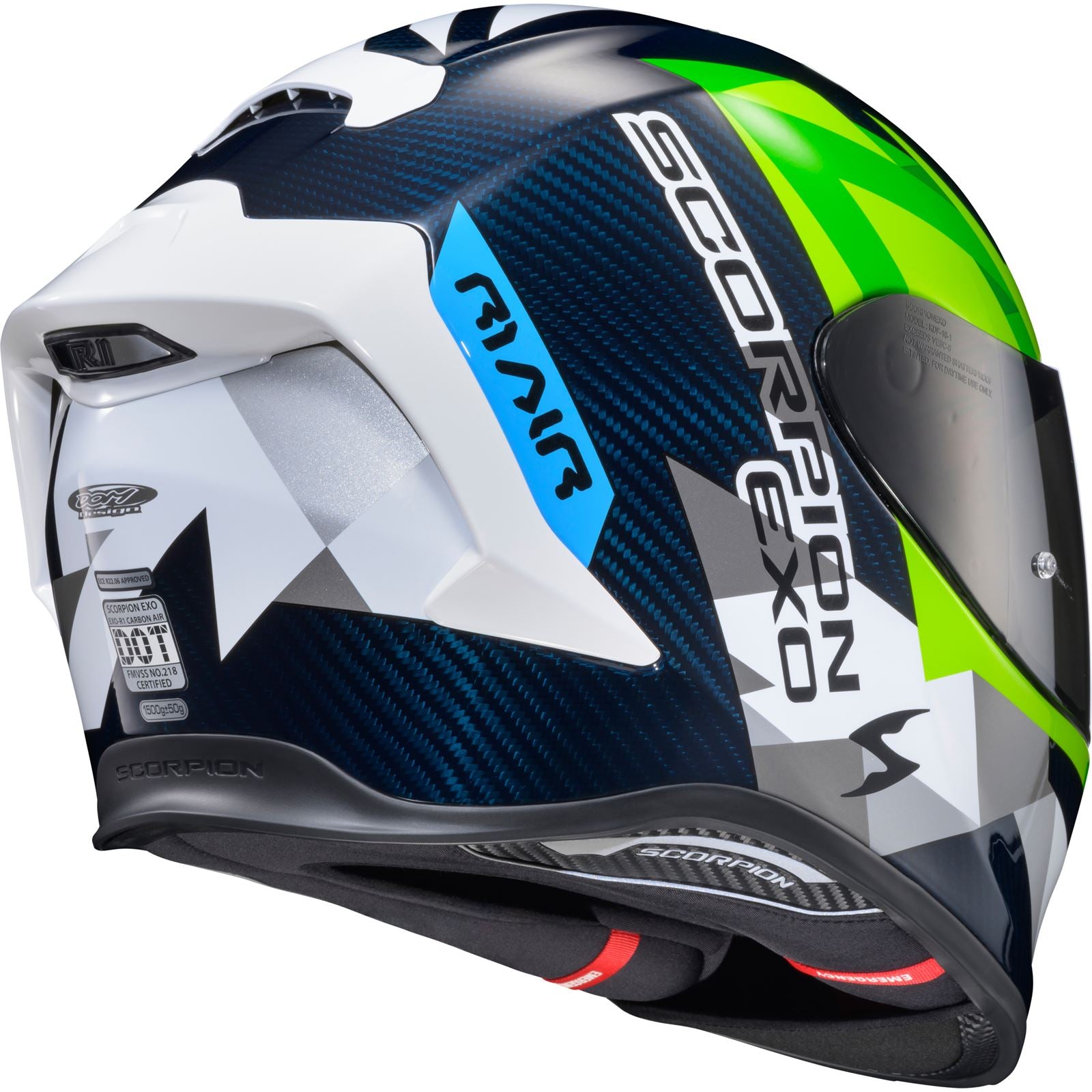 ScorpionEXO EXO-R1 Air Full Face Helmet - Carbon Rastor_1828057