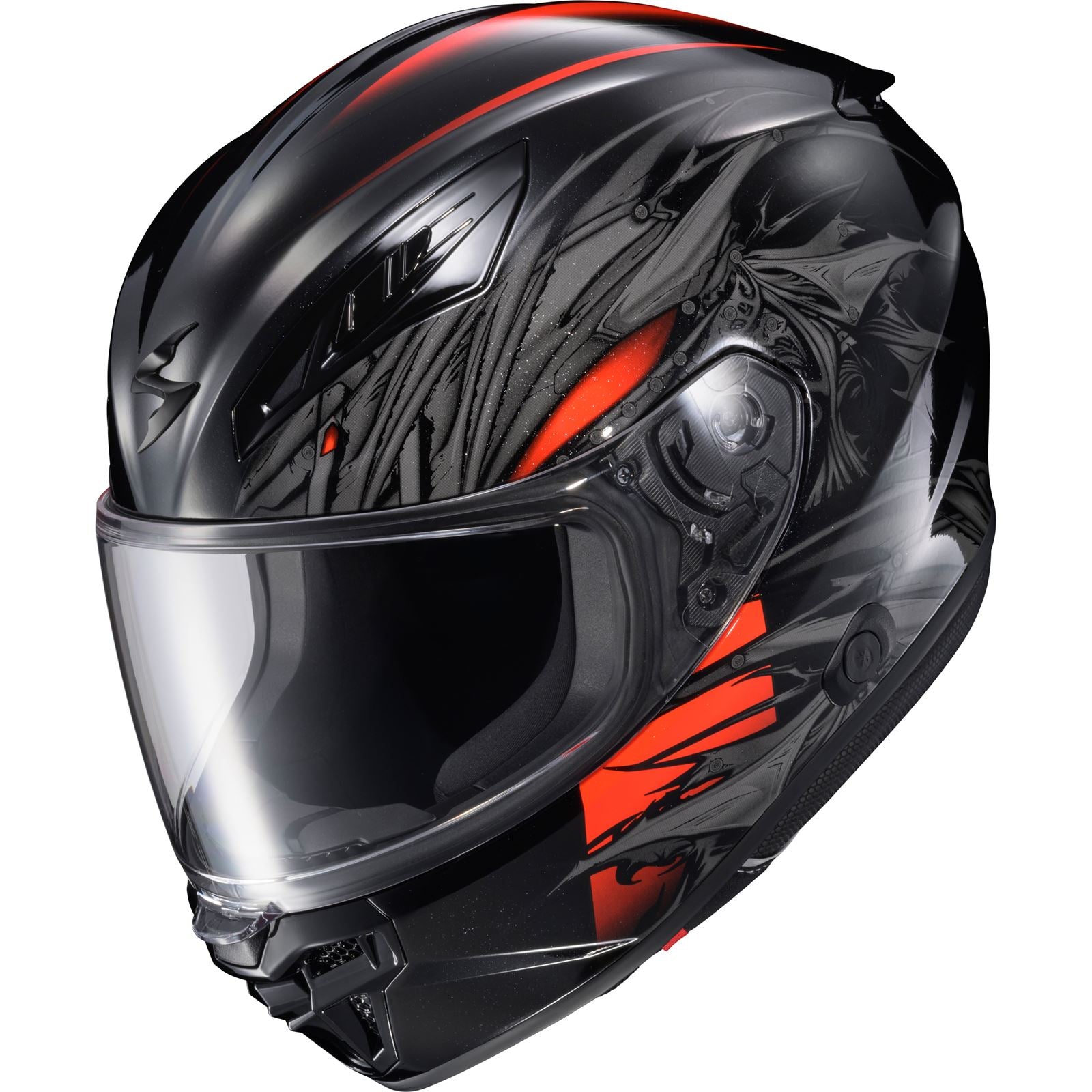 ScorpionEXO EXO-R430 Full Face Helmet - Wyvern - Black/Red_1827063