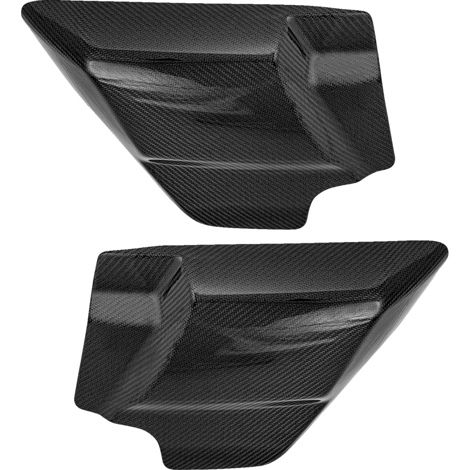 Saddlemen Side Cover - Carbon Fiber/Gloss [MPN: CF-809-07-006]_1826630