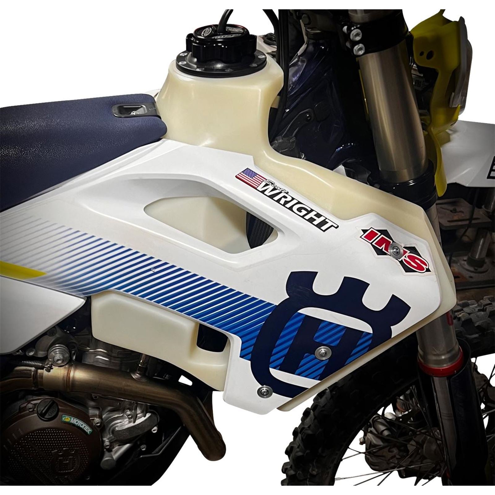 IMS Large-Capacity Gas Tank - Natural for Husqvarna - 4.5 Gallon [MPN: 112443-N2]_1861711