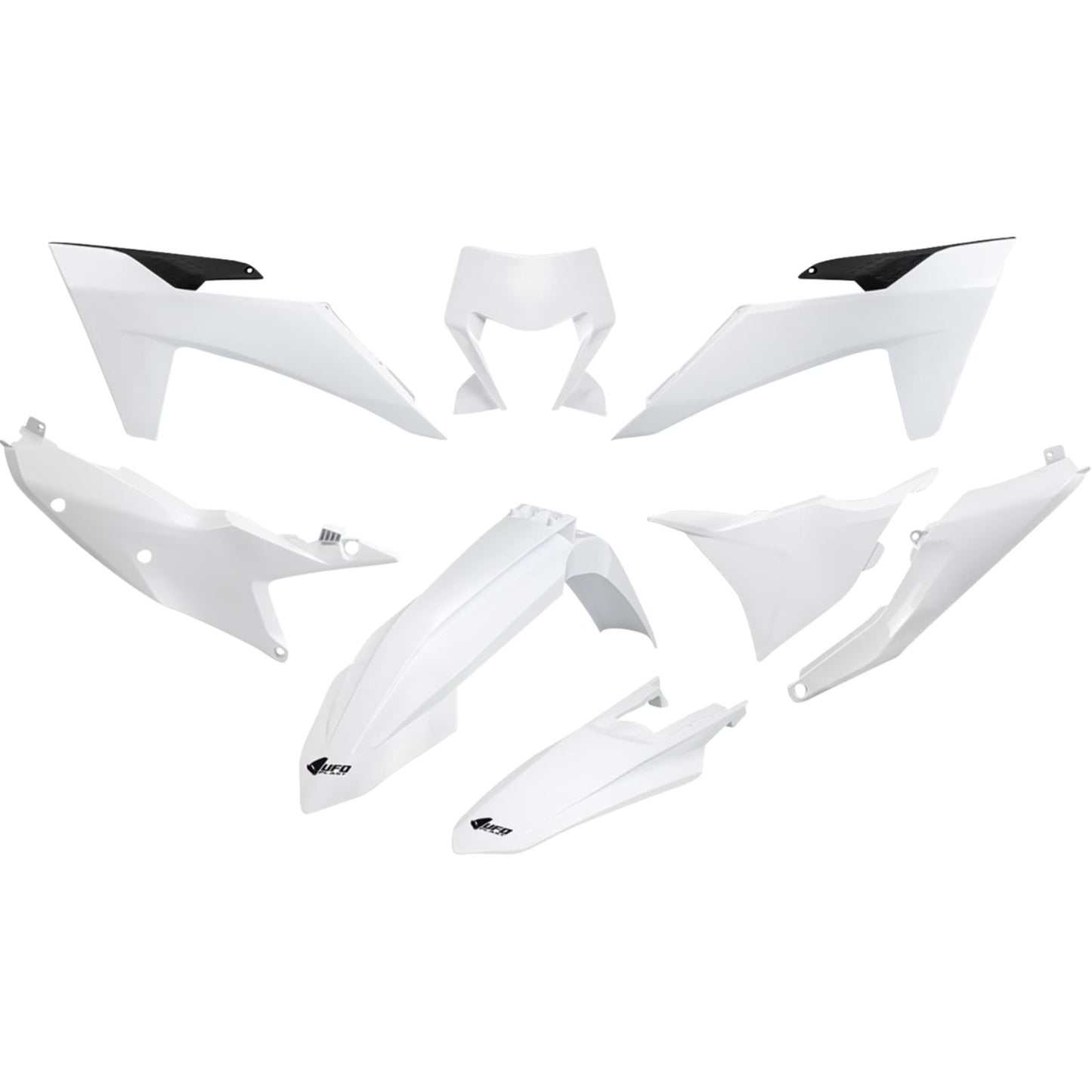 UFO Plastics Body Kit - White/Black for KTM SX '25-'26 [MPN: KTKIT535@042]_1826425