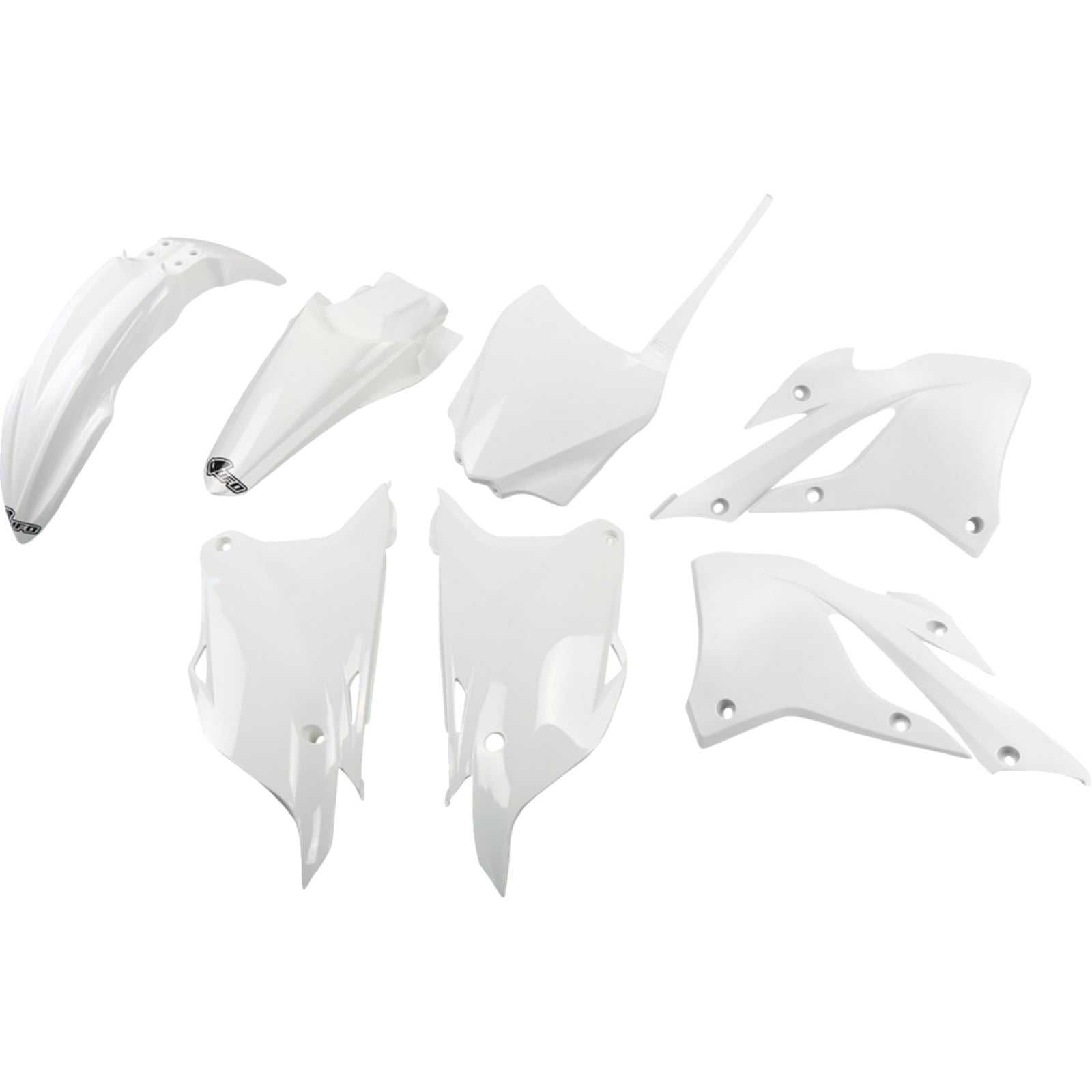 UFO Plastics Body Kit - White for Kawasaki KX [MPN: KAKIT229@047]_1826426