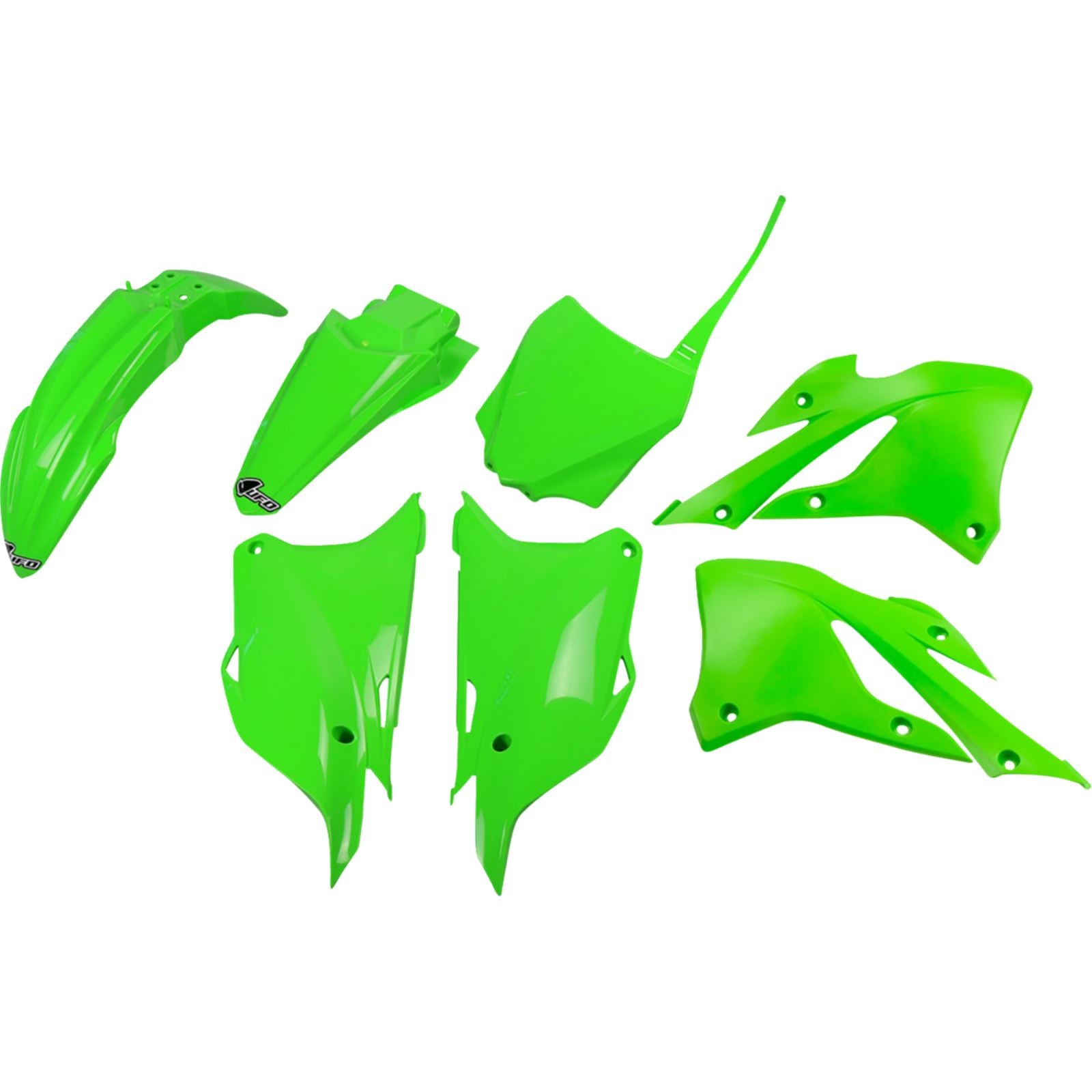 UFO Plastics Body Kit - Green for Kawasaki KX [MPN: KAKIT229@026]_1826500