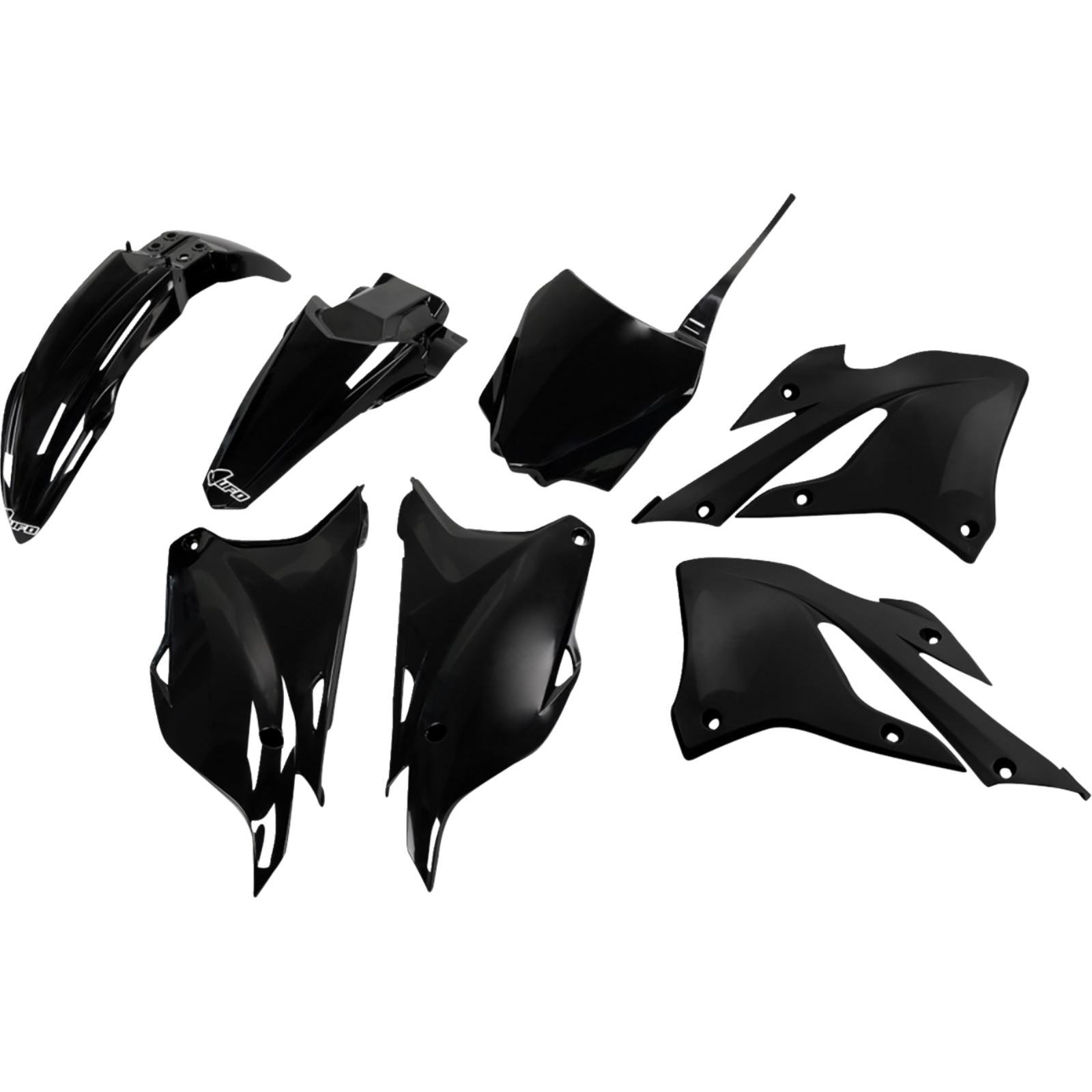UFO Plastics Body Kit - Black for Kawasaki KX [MPN: KAKIT229@001]_1826524