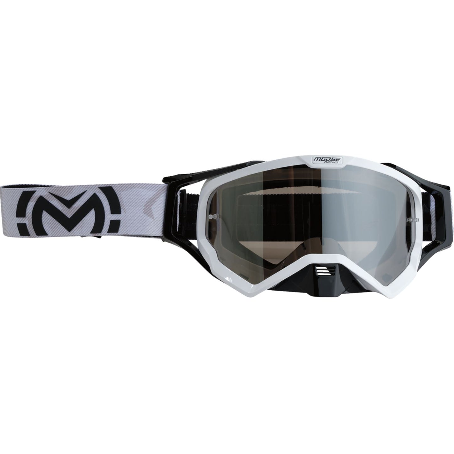 Moose Offroad XCR Goggle - White/Black - Smoke Lens [MPN: 2601-3167]_1826462