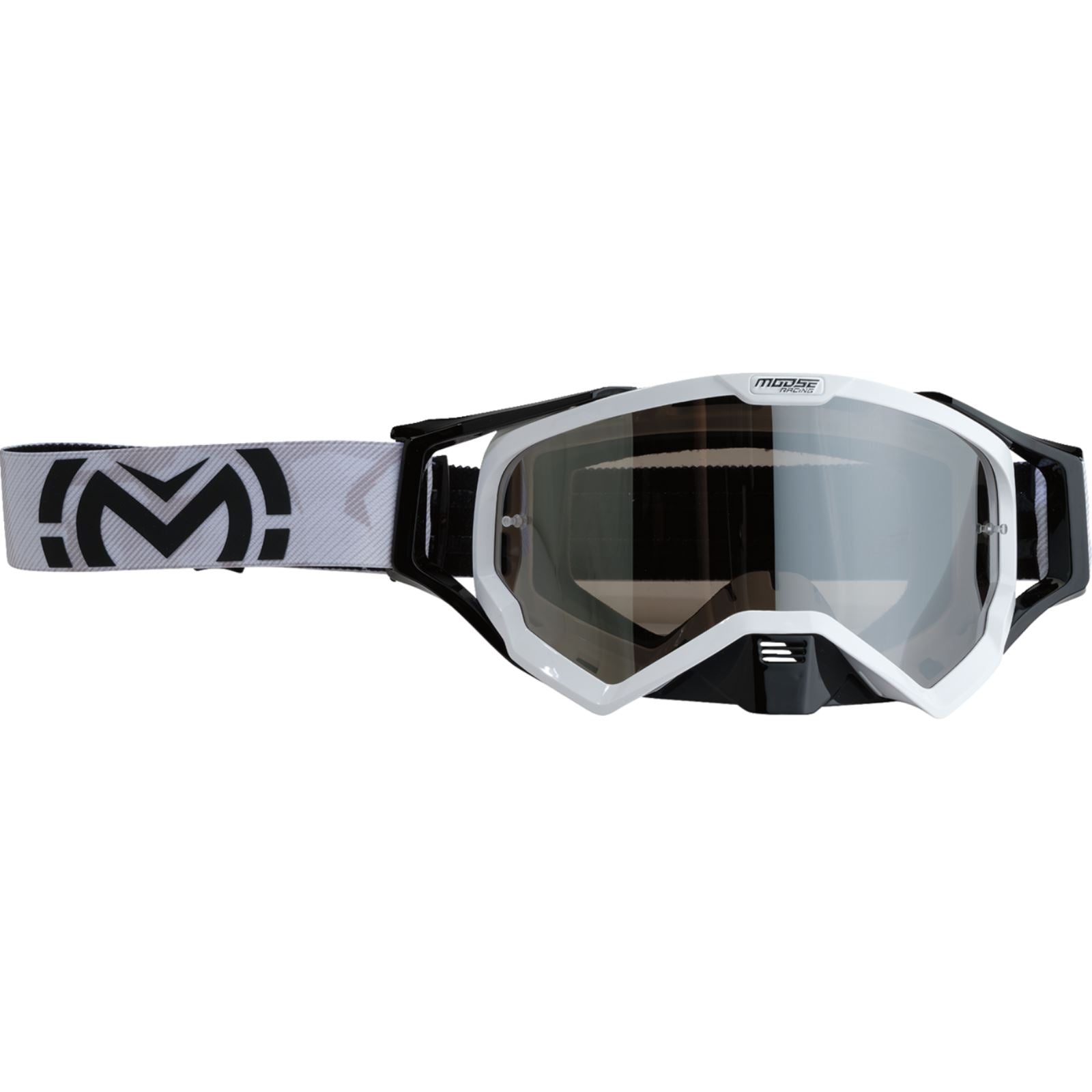 Moose Offroad XCR Goggle - White/Black - Smoke Lens [MPN: 2601-3167]_1826462
