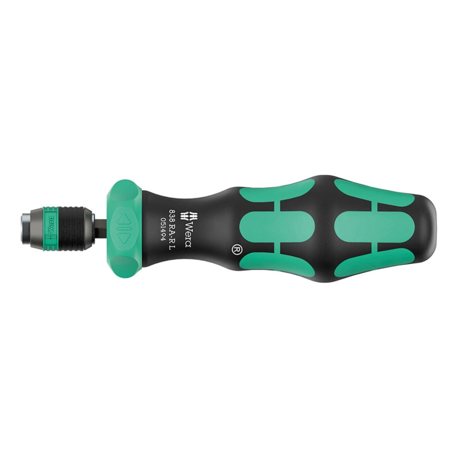 Wera 838 RA-R L Ratchet Screwdriver  1/4" [MPN: 05051494001]_1826667