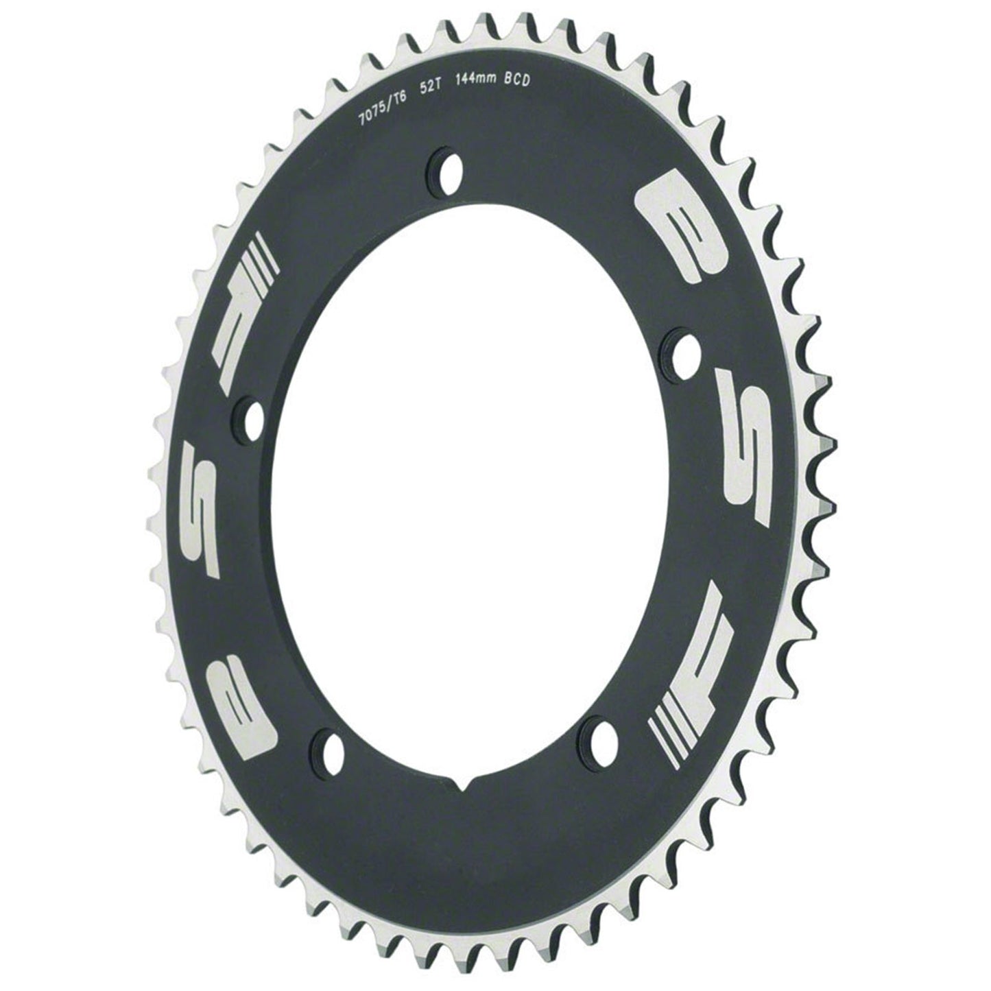 Full Speed Ahead Pro Track 45t x144mm Black Chainring 1/2"x1/8" [MPN: 374-0045]_1921752