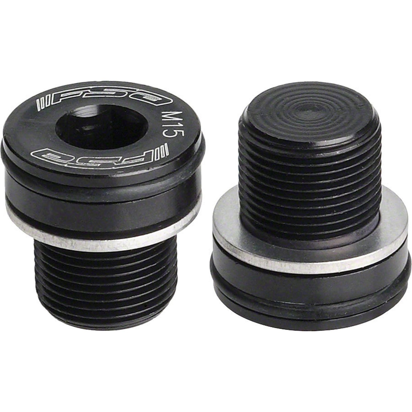 Full Speed Ahead M15 Capless Alloy Crank Bolts Black/Silver [MPN: 390-2050]_1921756