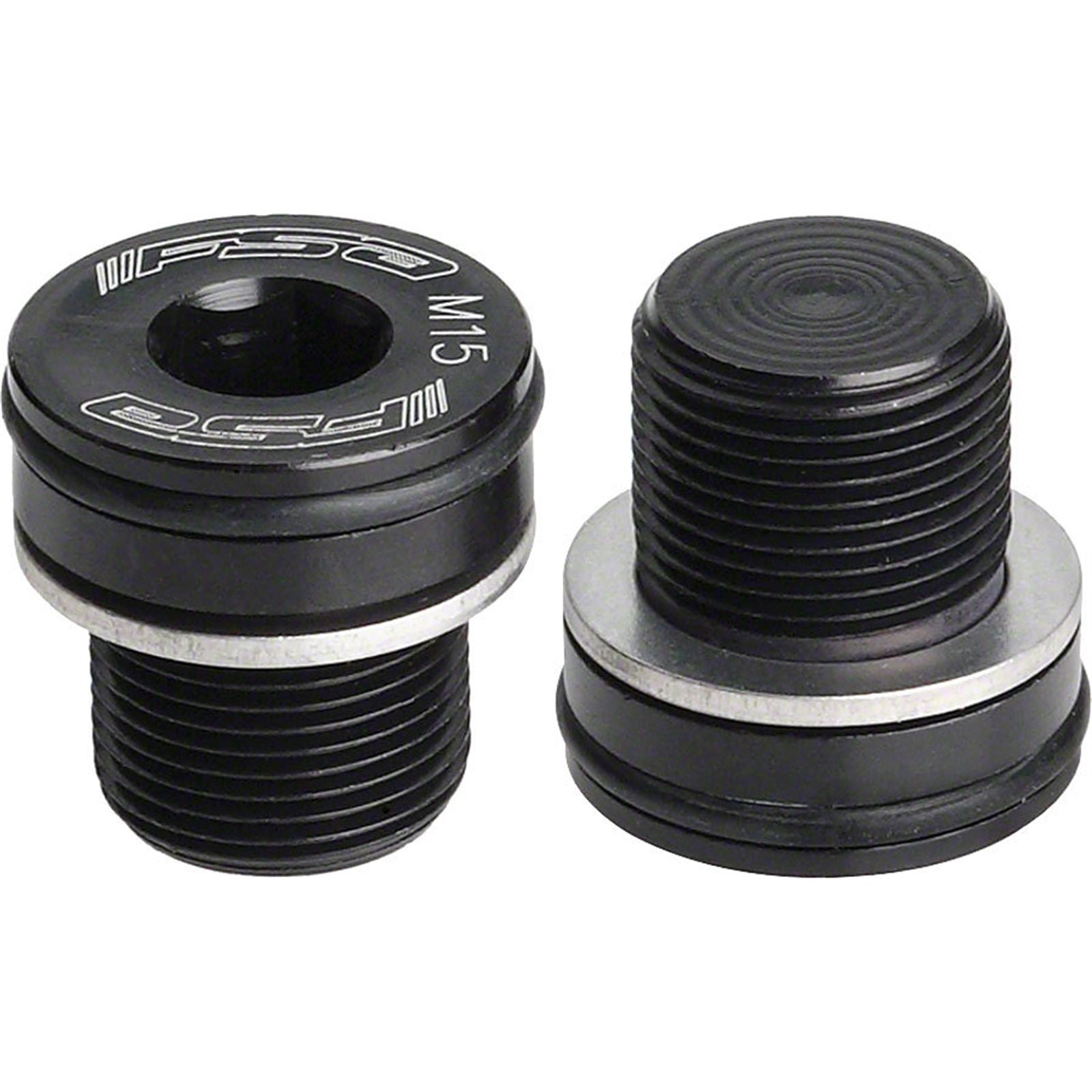 Full Speed Ahead M15 Capless Alloy Crank Bolts Black/Silver [MPN: 390-2050]_1921756