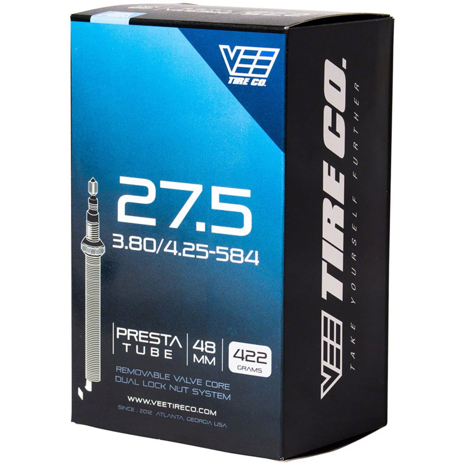 Vee Tire Co. Tube - Plus Size, 27.5 x 3.80 - 4.25, 40mm Presta Valve [MPN: 227B3F4812A]_1933141