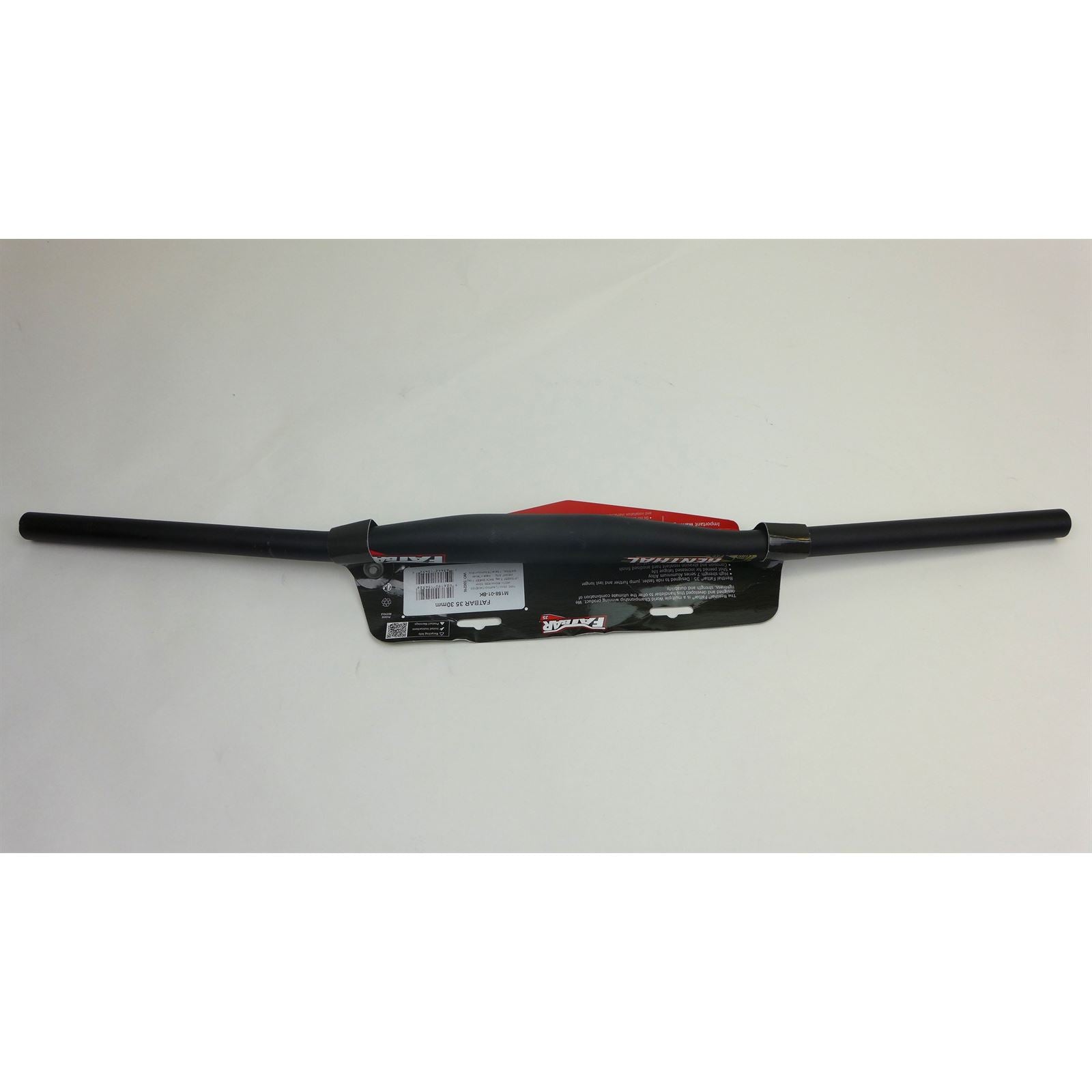 Renthal Fatbar® 35 Handlebar - 30 mm - Aluminum - Black OPEN BOX [MPN: M158-01-BK]_1828128