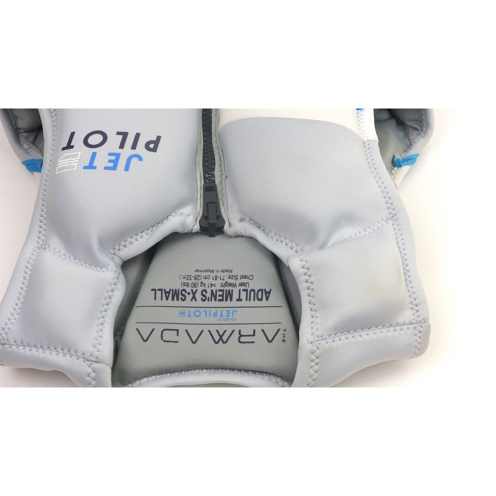 Jet Pilot Armada PFD Life Vest - Grey - XS Open Box [MPN: JP21234SILVERXS]_1828134
