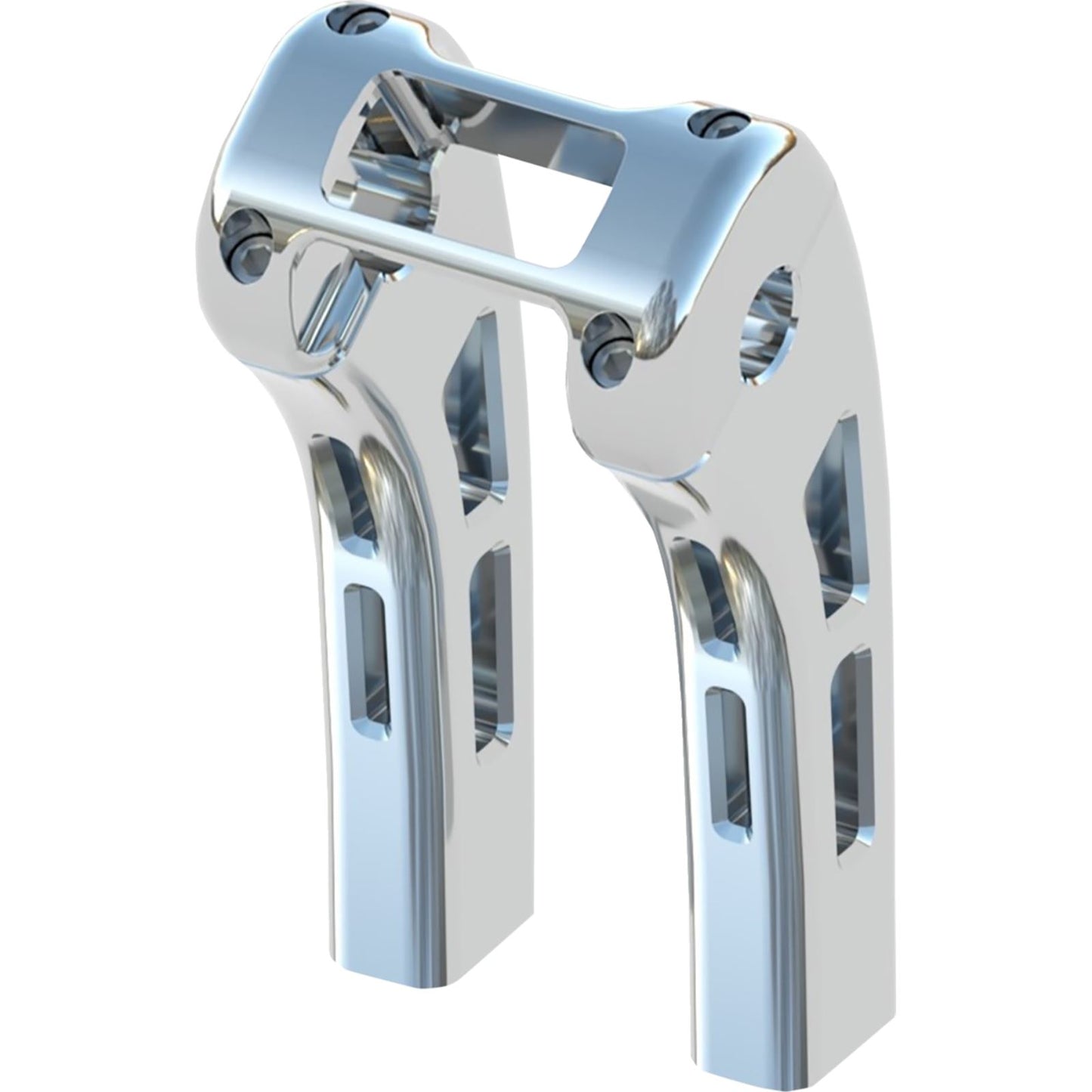 Magnum Ghost Risers - Softail Display Clamp - 8" - Chrome [MPN: 3R-0108]_1828258