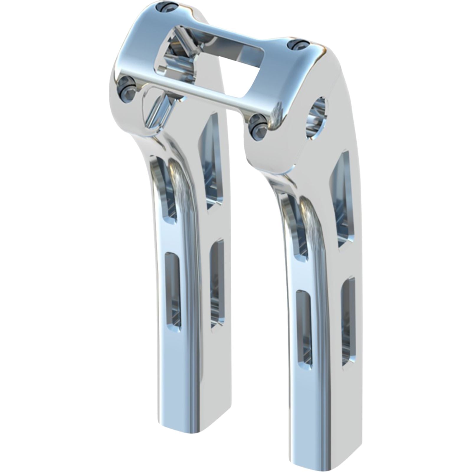 Magnum Ghost Risers - Softail Display Clamp - 10" - Chrome [MPN: 3R-0110]_1828334