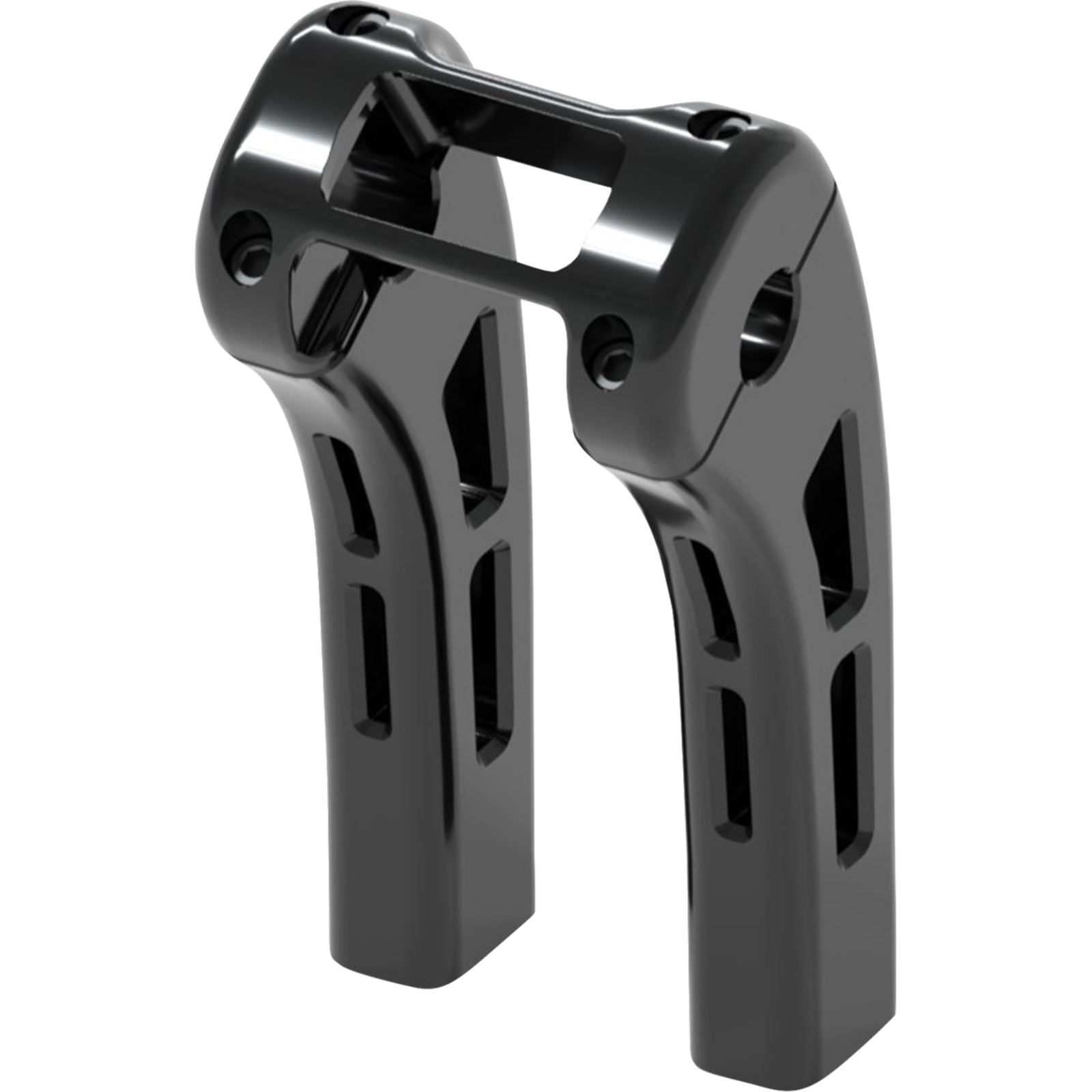 Magnum Ghost Risers - Softail Display Clamp - 8" - Black [MPN: 4R-0108]_1828244