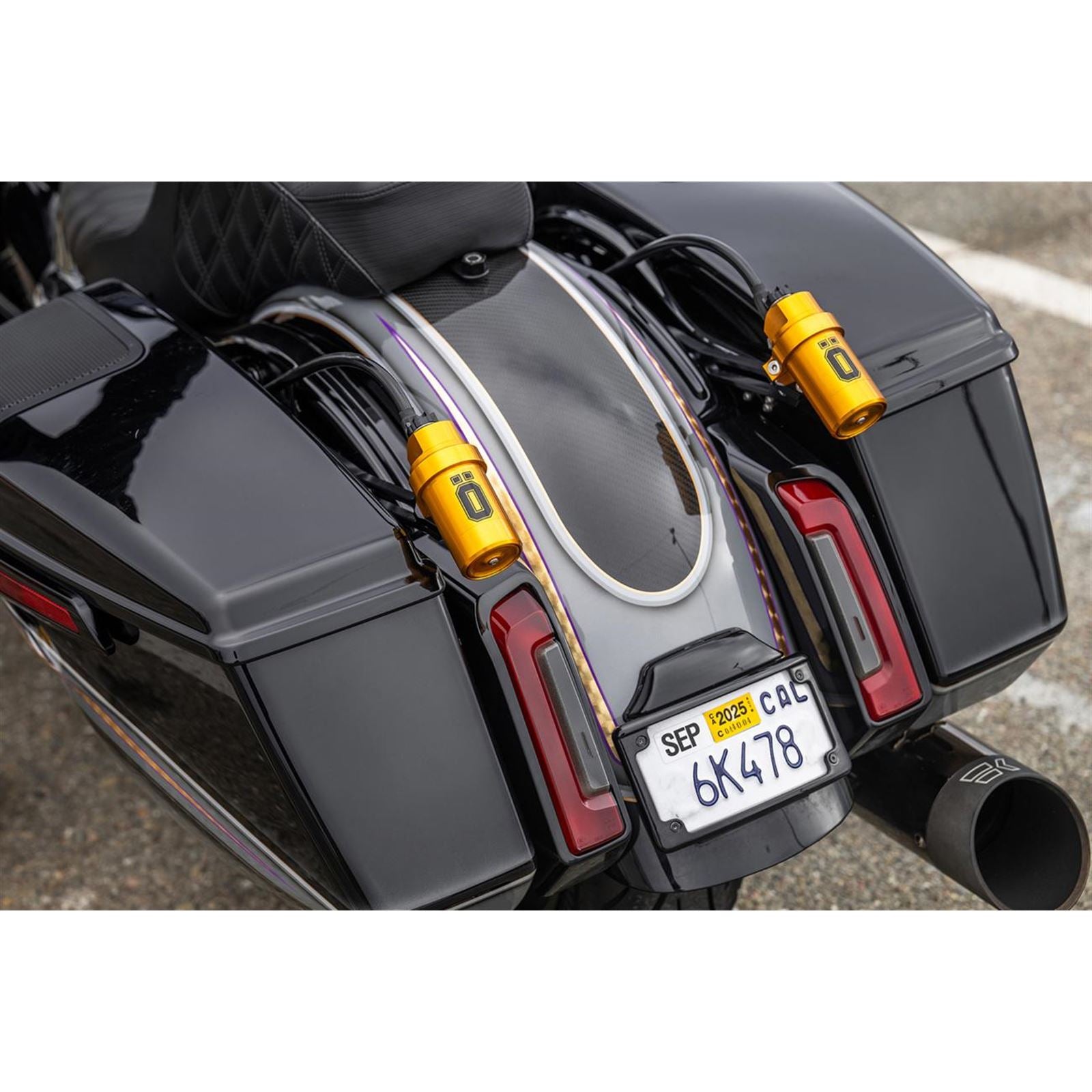 Arlen Ness Rear Fender - Factory Lighting - Carbon Fiber - Touring [MPN: 210-047]_1861739