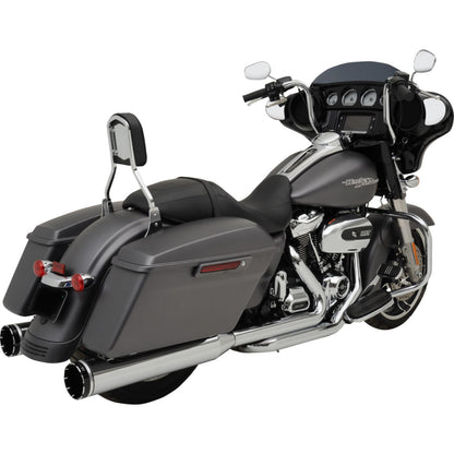 Khrome Werks 2-into-1-into-2 Dominator-SR Exhaust System - Chrome for M8 Touring [MPN: 200400A-SR]_1828346