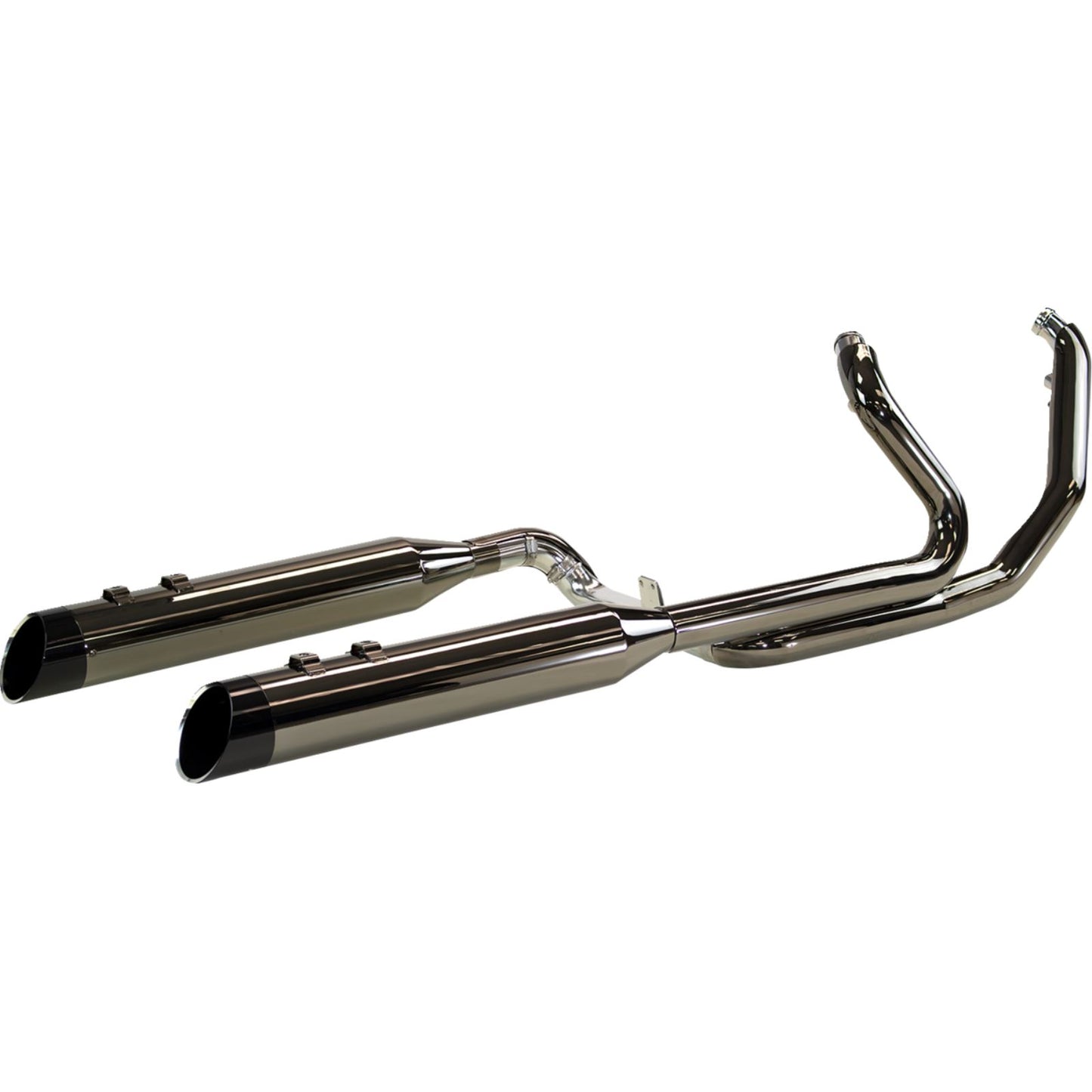 Khrome Werks 2-into-1-into-2 Dominator-SR Exhaust System - Eclipse for M8 Touring [MPN: 201810A-SR]_1828429