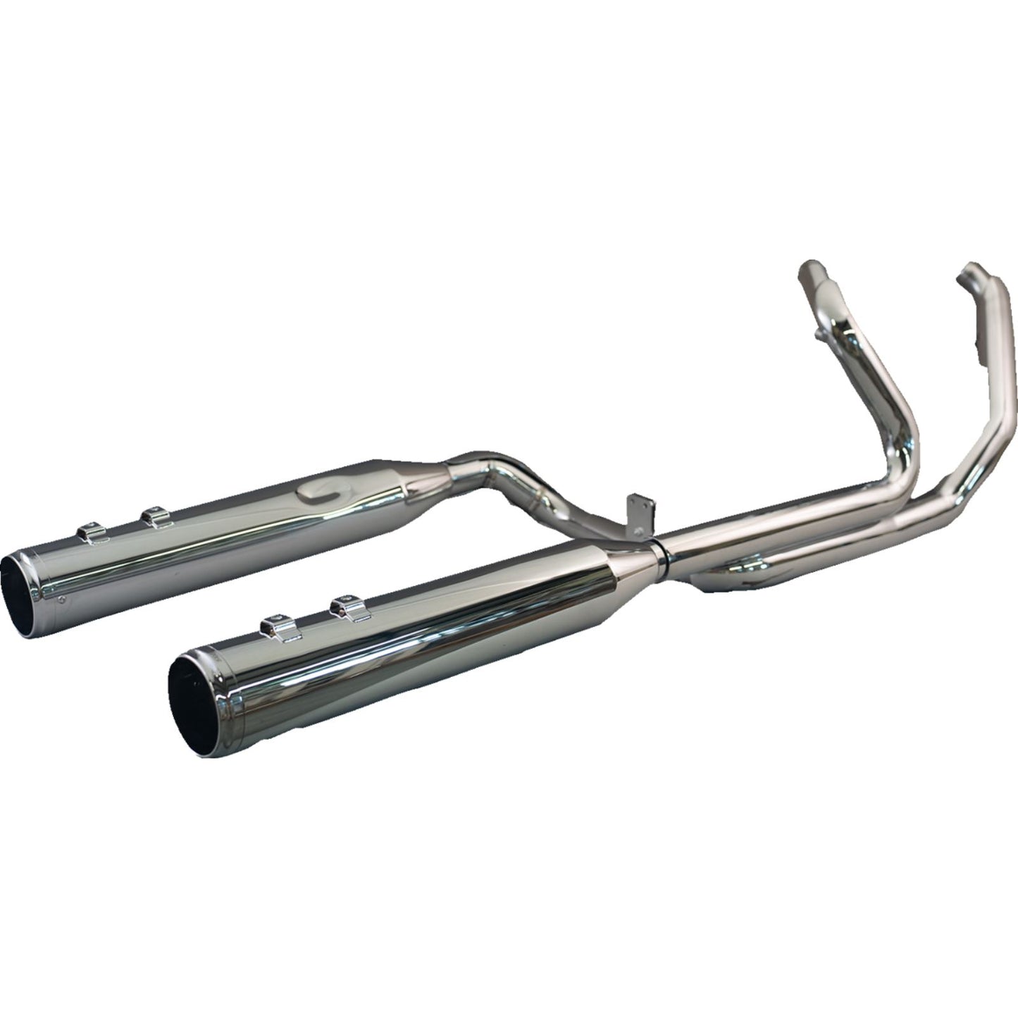 Khrome Werks 2-into-1-into-2 DominatorSR Exhaust System Chrome for Twin Cam Touring [MPN: 200630-SR]_1828253