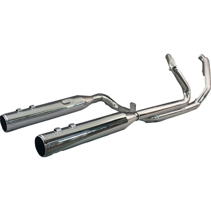 Khrome Werks 2-into-1-into-2 DominatorSR Exhaust System Chrome for Twin Cam Touring [MPN: 200630-SR]_1828253