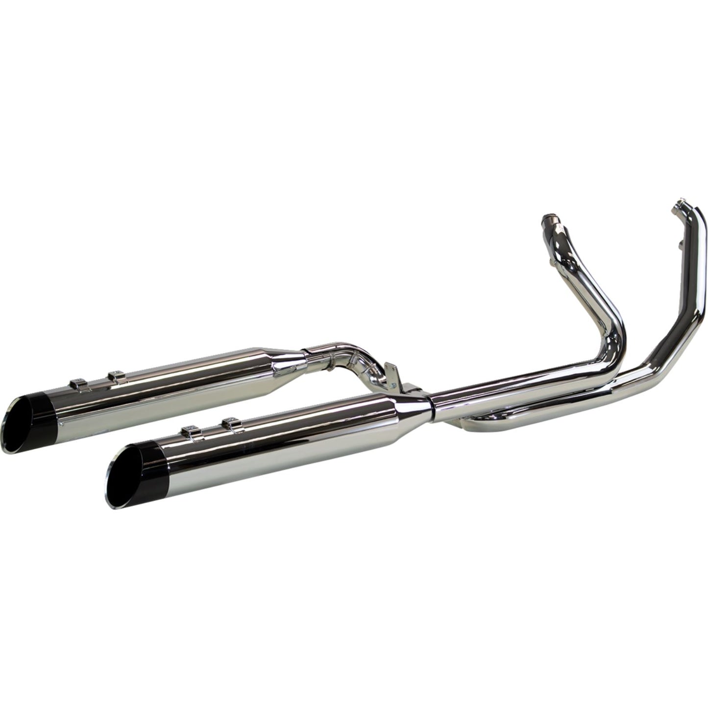 Khrome Werks 2-into-1-into-2 DominatorSR Exhaust System Chrome for Twin Cam Touring [MPN: 200630-SR]_1828279