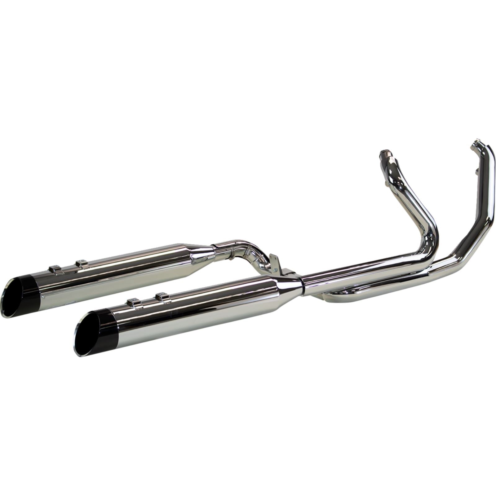 Khrome Werks 2-into-1-into-2 DominatorSR Exhaust System Chrome for Twin Cam Touring [MPN: 200630-SR]_1828279