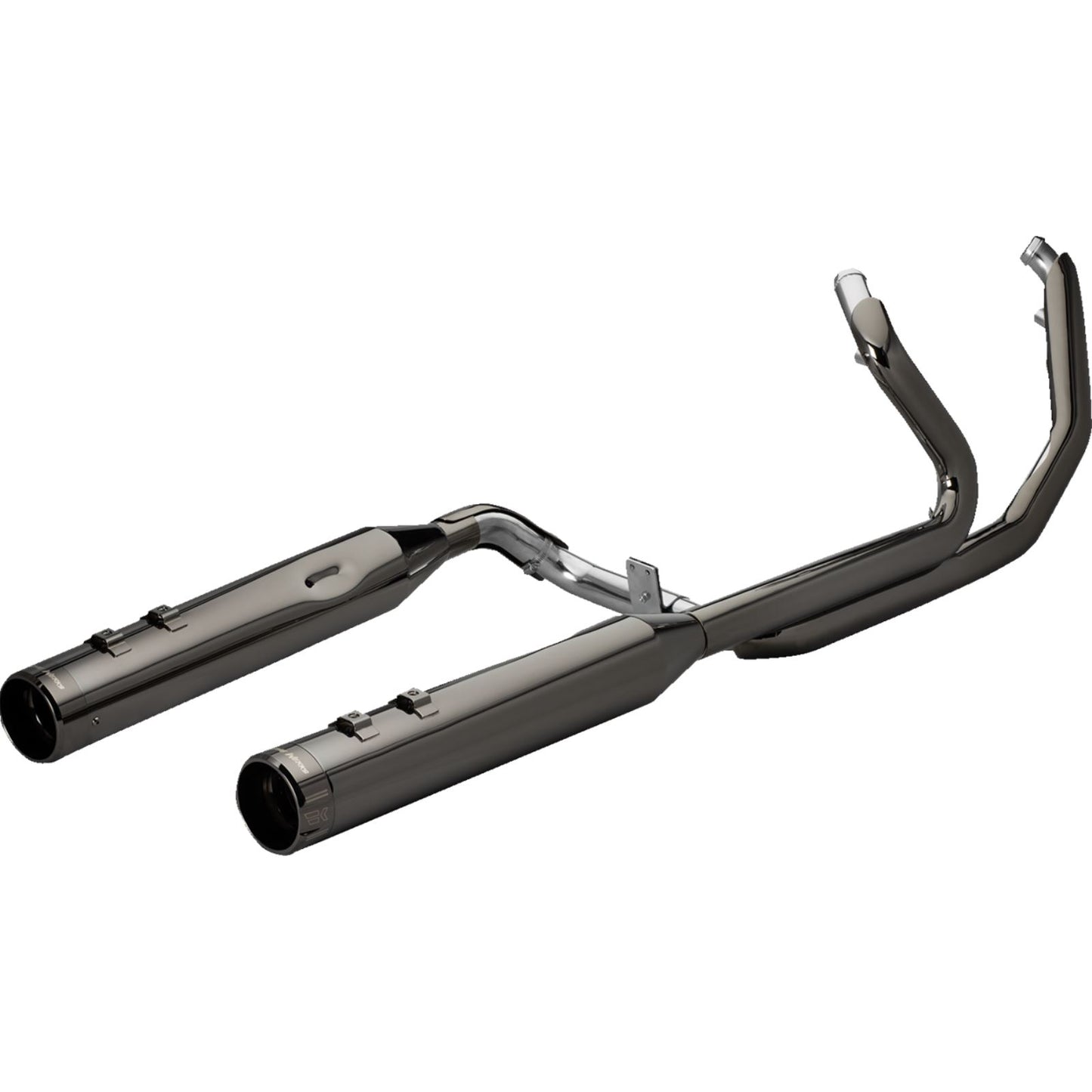 Khrome Werks 2-into-1-into-2 Dominator-SR Exhaust Syst Eclipse for Twin Cam Touring [MPN: 201830-SR]_1828292