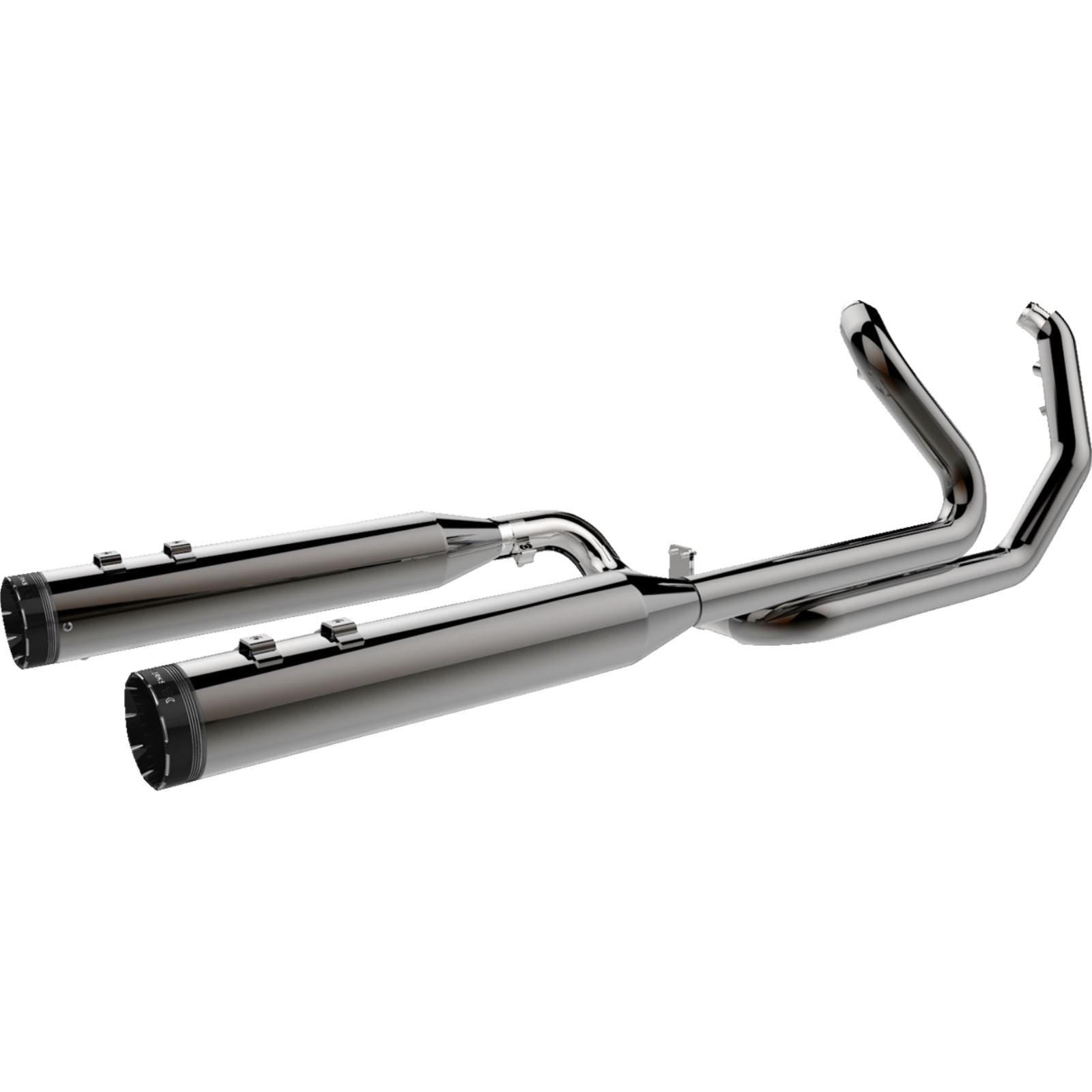 Khrome Werks 2-into-1-into-2 Dominator-SR Exhaust Syst Eclipse for Twin Cam Touring [MPN: 201830-SR]_1828394