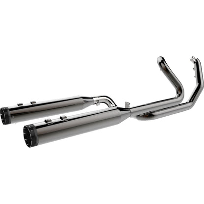 Khrome Werks 2-into-1-into-2 Dominator-SR Exhaust Syst Eclipse for Twin Cam Touring [MPN: 201830-SR]_1828394