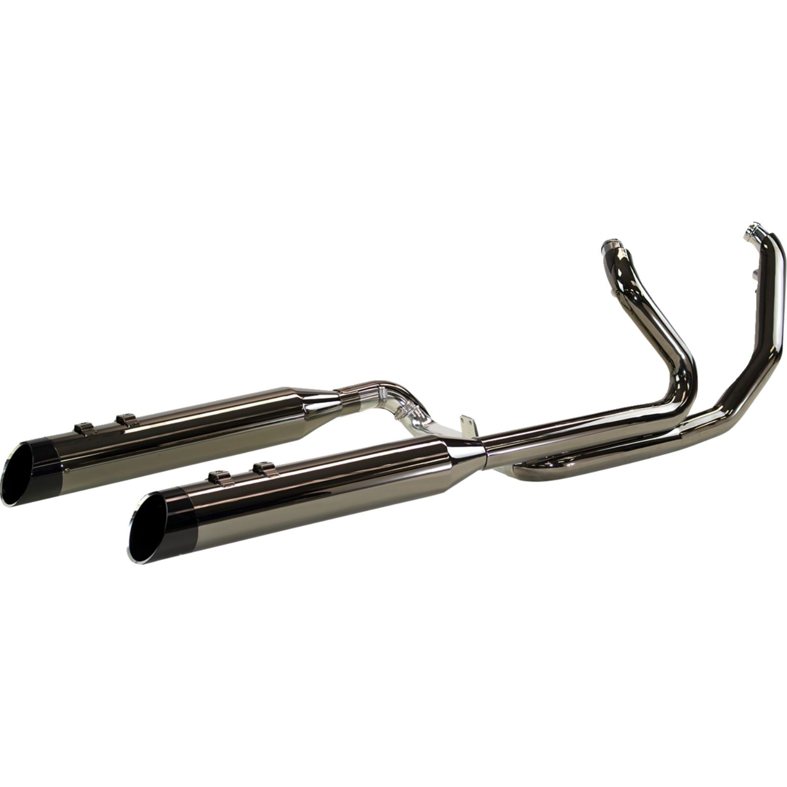 Khrome Werks 2-into-1-into-2 Dominator-SR Exhaust Syst Eclipse for Twin Cam Touring [MPN: 201830-SR]_1828428