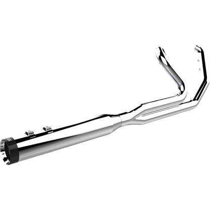 Khrome Werks 2-into-1 Outlaw-SR Exhaust System - Chrome for M8 Touring [MPN: 200770-SR]_1828255