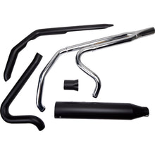 Khrome Werks 2-into-1 Outlaw-SR Exhaust System - Black for Twin Cam Touring [MPN: 200785-SR]_1828215