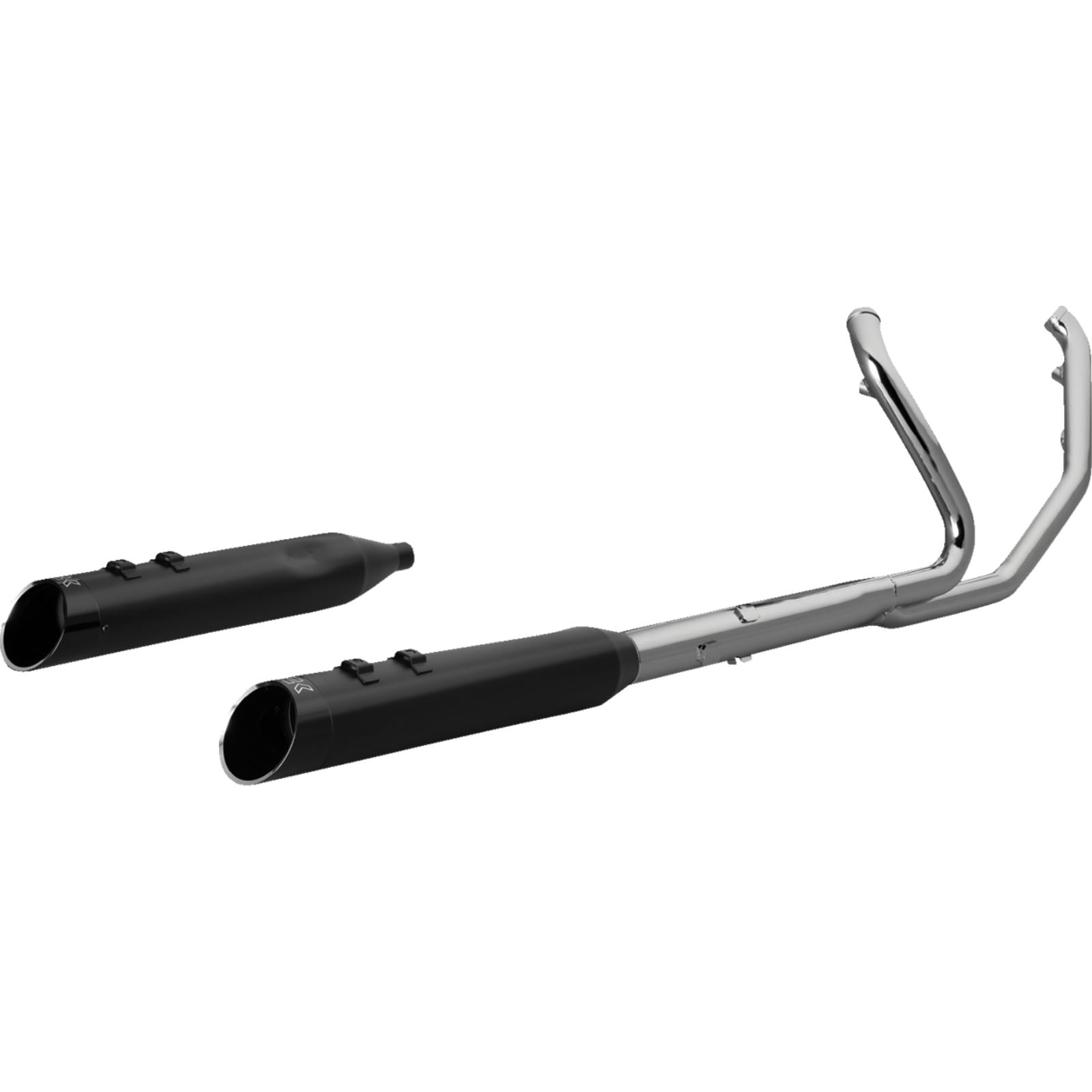 Khrome Werks 2-into-2 Icon-SR Exhaust System - Eclipse for M8 Touring [MPN: 200104-SR]_1828375